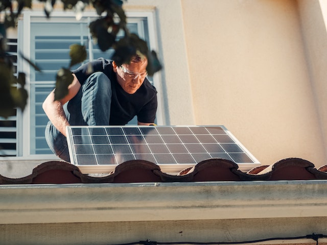 Panneaux solaires photovoltaïques maison